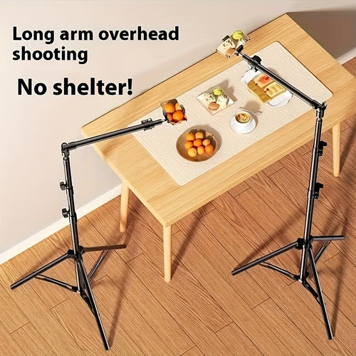 **Multi-Angle Flexible Shooting Stand: Your All-in-One Portable Assistant for Stable HD Live Streaming and Content Creation**