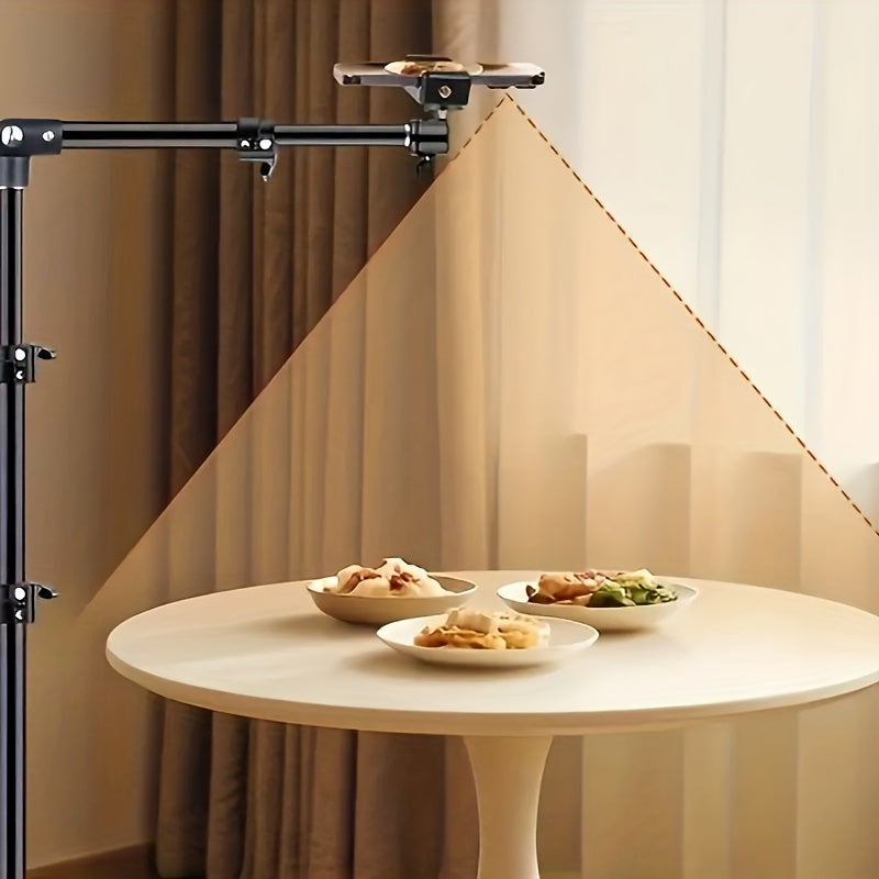 **Multi-Angle Flexible Shooting Stand: Your All-in-One Portable Assistant for Stable HD Live Streaming and Content Creation**