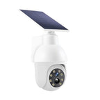 Solar sensor simulation camera light - No real monitoring function, simulated appearance design, smart sensor lighting, for outdoor security warning purposes | Energy-saving anti-theft solution | Warning lighting equipment