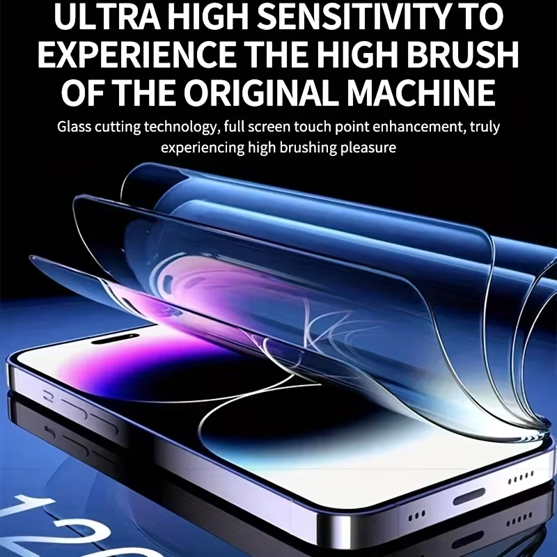 iPhone 16 Pro Max - 5 packs of high-definition protective film cases