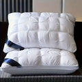 Luxury Pillow Quilted Pillow High-Quality Pillow Comfortable Pillow Bedding - White - Size 800g high pillow