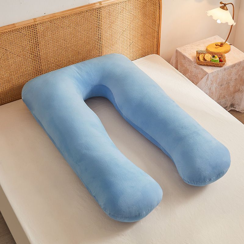Maternity Pillow U-Shaped Pregnancy Pillow Pregnancy Body Pillow Breastfeeding - Gray - Size 70-130cm