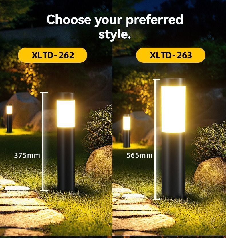 Solar Lawn Lights Stainless Steel Outdoor Lights 3-LED Garden Lights Waterproof - Silver - toned warm light - Size 2PCS