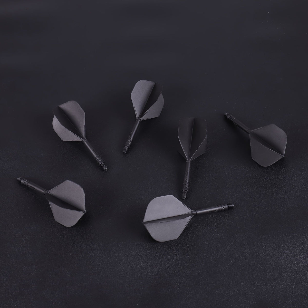 WEDARTER flying dart tail fin cross-border hot sale 2BA threaded integrated modified PP tough plastic anti-drop durable
