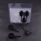 WEDARTER flying dart tail fin cross-border hot sale 2BA threaded integrated modified PP tough plastic anti-drop durable