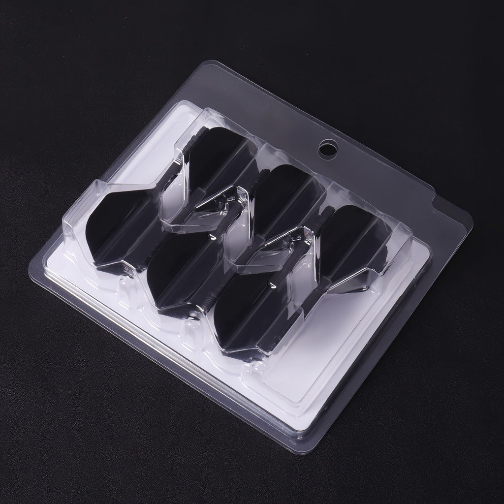 WEDARTER flying dart tail fin cross-border hot sale 2BA threaded integrated modified PP tough plastic anti-drop durable