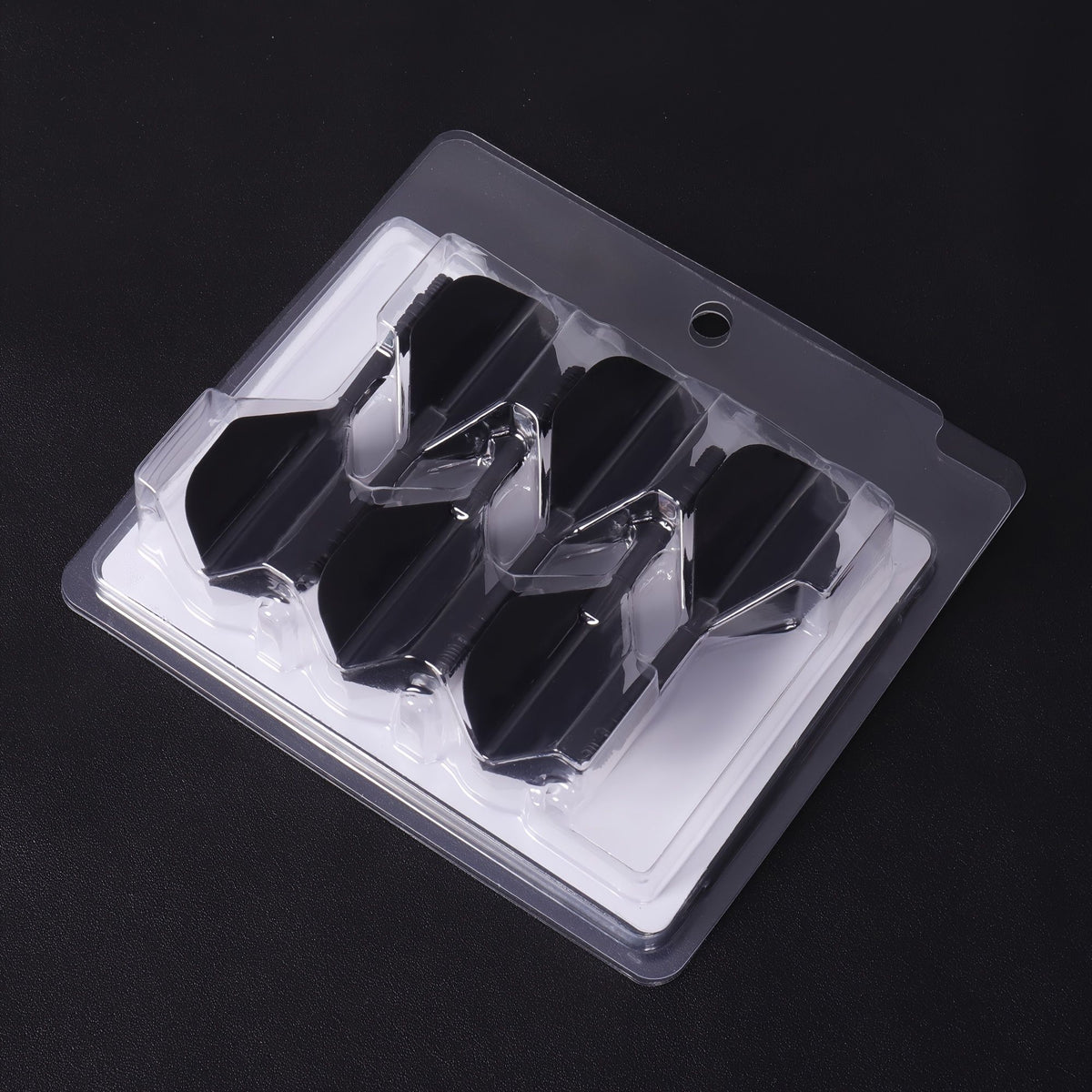 WEDARTER flying dart tail fin cross-border hot sale 2BA threaded integrated modified PP tough plastic anti-drop durable