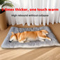 Christmas. A holiday gift for the dog. A warm dog bed in winter. Dog kennel. Dog cage mat. Dog cage mat. Comfortable and soft dog mattress. Dog mattress. Pet bed. Pet bed. Pet mat. Suitable for large dogs such as Golden Retrievers and German Shepherds
