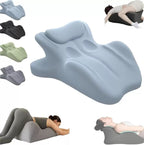 Intimacy Pillow 27 Degree Couples Pillow for Couples Sweet Spot Intimacy Pillows, Maintains Perfect 27 Angle Every Time, Firm Foam that Won?t Shift, Waterproof & Washable Cover - Blue - Size 23.22 * 18.11 * 9.44 in