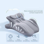 Intimacy Pillow 27 Degree Couples Pillow for Couples Sweet Spot Intimacy Pillows, Maintains Perfect 27 Angle Every Time, Firm Foam that Won?t Shift, Waterproof & Washable Cover - Blue - Size 23.22 * 18.11 * 9.44 in