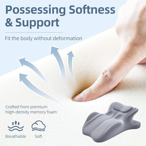 Intimacy Pillow 27 Degree Couples Pillow for Couples Sweet Spot Intimacy Pillows, Maintains Perfect 27 Angle Every Time, Firm Foam that Won?t Shift, Waterproof & Washable Cover - Blue - Size 23.22 * 18.11 * 9.44 in