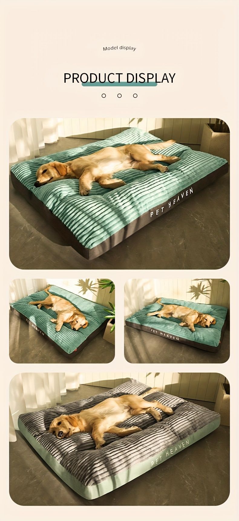 luxury dog sleep mat, dog comfort mat, high quality dog mat, stylish dog bedding, Australian pet supplies, dog bed for home decor, plush dog mat, durable dog mat, easy clean dog bed, dog resting mat