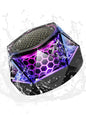 Magnetic Bluetooth Speaker – RGB Light Show, IPX7 Waterproof, TWS Stereo Pairing, 24H Playtime, Compact Design – Perfect for Home, Car, Outdoor Use (Black)