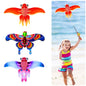 Kids’ Mini Fishing-Rod Kite Set –  3-Pack Fish Designs, Easy-Grip Reel Handle, Adjustable Line, Lightweight & Durable for Outdoor Play, Perfect for Beginners Ages 3–8, Encourages Active Fun and Family Bonding (Multicolor)