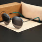 Minority design sense sunglasses-do not bump into individual styles, showing a unique fashion attitude!