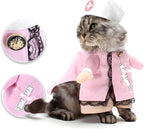 pet products Dog Costume Clothes Halloween Cat Costumes Small Animal Funny Pets Clothing for Doggy Kitty Rabbits Piggy, Nurse