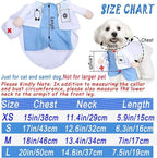 pet products Funny Small Dog Doctor Coat Onesie - Cat & Puppy Halloween Costume - Doctor Uniform Apparel