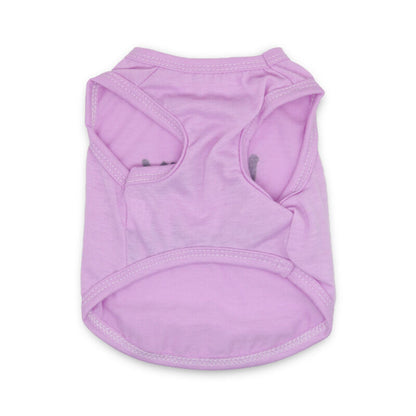 Pet products 4-Piece Pet Vest Set for Summer - Includes 4 Versatile Vests with I ❤️ my Mommy Message, Lightweight Breathable Fabric Perfect for Dogs and Cats in Warm Weather（M）