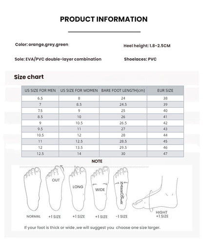 Men's Flip Flops with EVA-PVC Dual Sole, 3 Colors (Orange/Grey/Green) for Comfort & Slip-Resistance(grey)