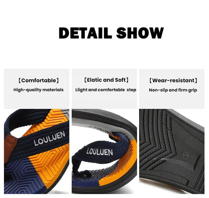 Men's Flip Flops with EVA-PVC Dual Sole, 3 Colors (Black/Blue/Green) for Comfort & Style for Summer Beach & Daily Wear(green)