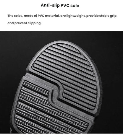 Men's Flip Flops: 4 Colors, EVA-PVC Blend, Comfort & Style for Summer Beach & Daily Wear(Black-gray-43)