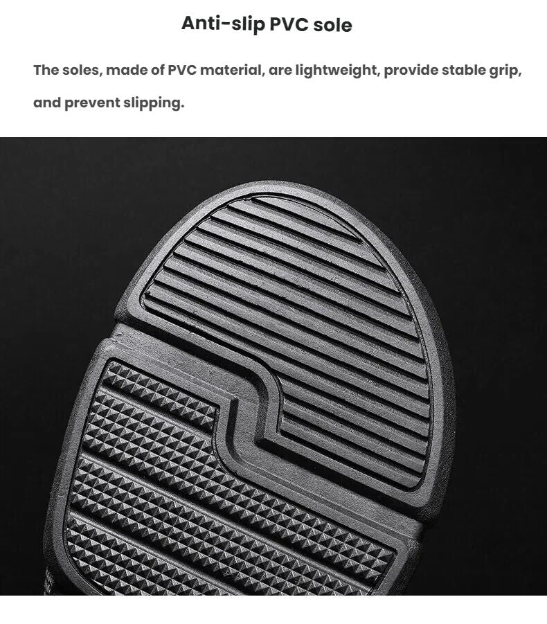 Men's Flip Flops: 4 Colors, EVA-PVC Blend, Comfort & Style for Summer Beach & Daily Wear(Black-green-43)