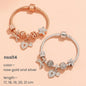 10 Styles Charm Bracelets Set: Colorful Alloy & Glass Beaded Bracelets,Buy 2 for Better Price(double)