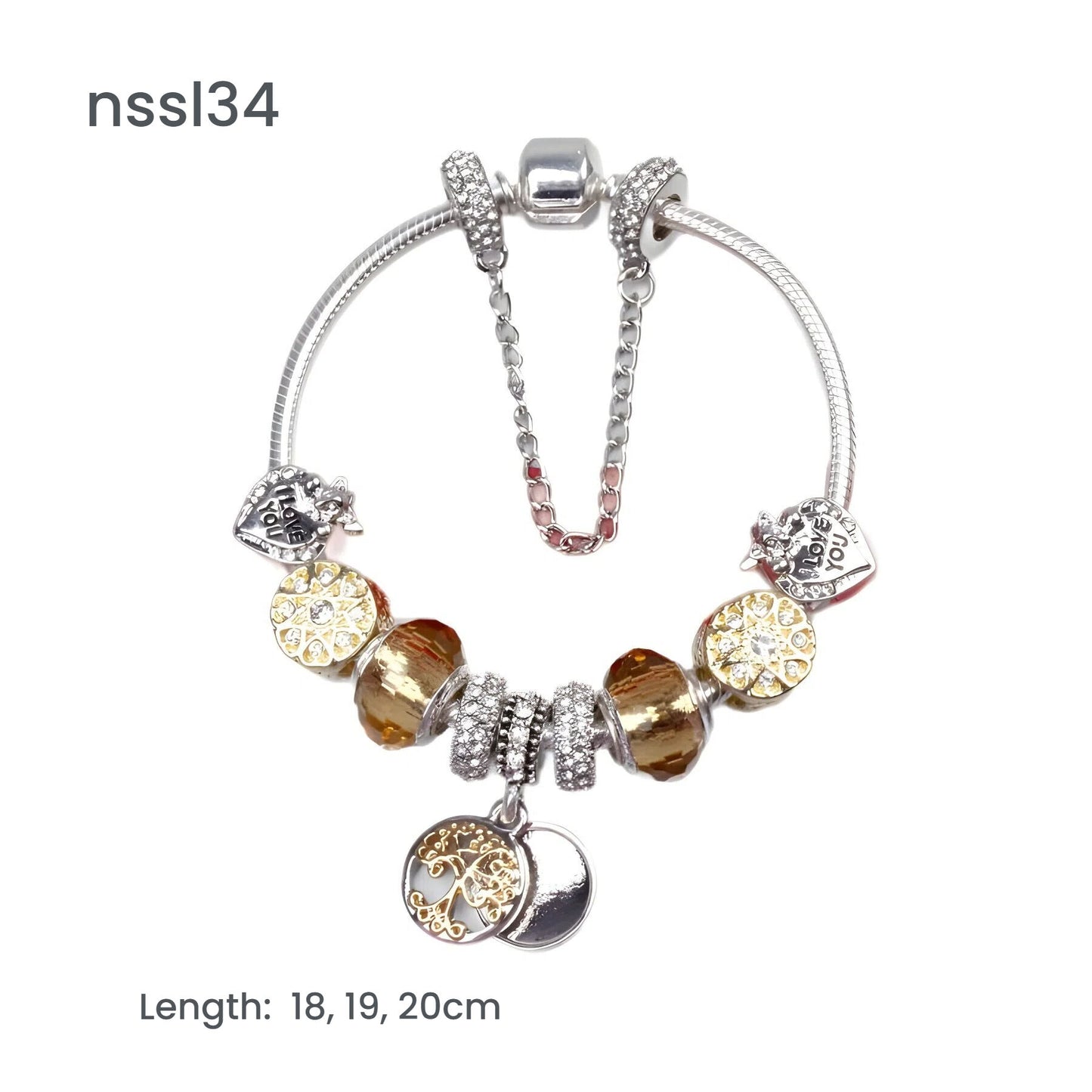 11 Styles Charm Bracelets Set,Colorful Alloy & Glass Beaded Bracelets,Buy 3 for Better Price(triple)