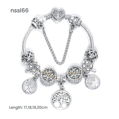 Charm Bracelets Mix & Match Offer: 10 Styles in Light Luxury/Retro/Ethnic, Discount on 2(double)
