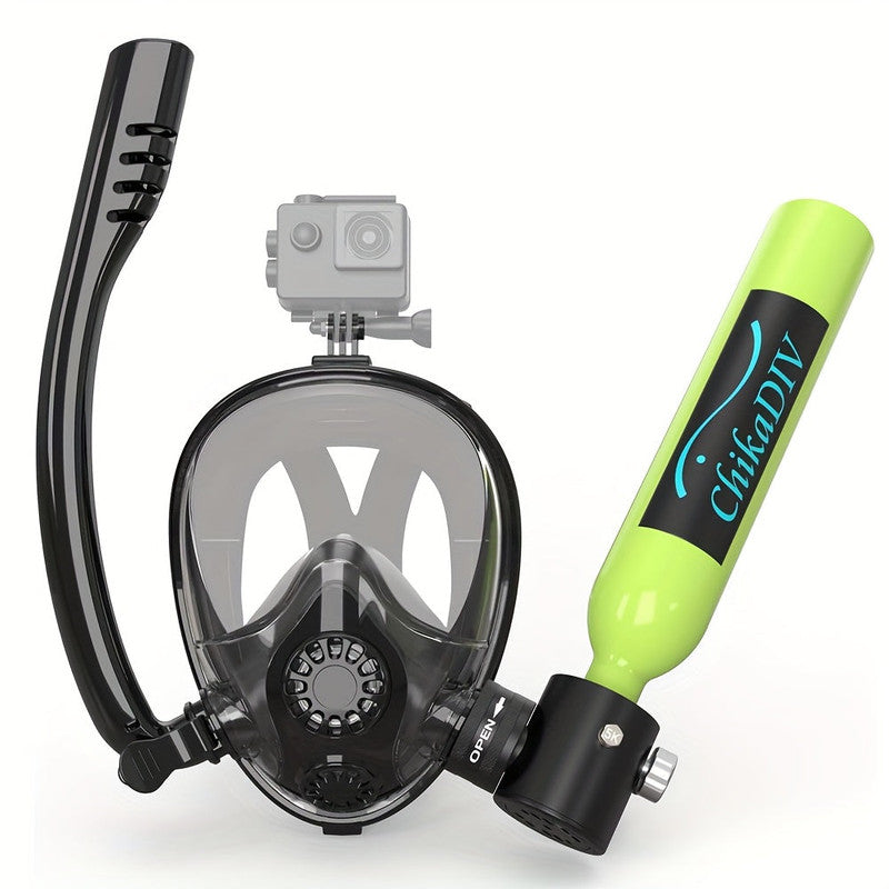 Diving Set with 0.5L Tank and Camera Mount