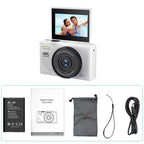 Digital Camera with 3.0 Flip Screen White
