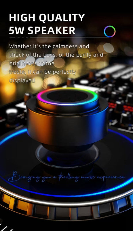 Portable Shower Speaker with Voice Assistant
