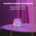 Wireless Mini Karaoke Machine with Microphones
