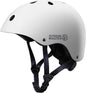 OutdoorMaster Youth & Kids Bike Helmet - Adjustable Multi-Sports Skateboard Helmet with Removable Liners for Balance Bike, Toddler Scooter, One Wheel Hoverboard-White-Large