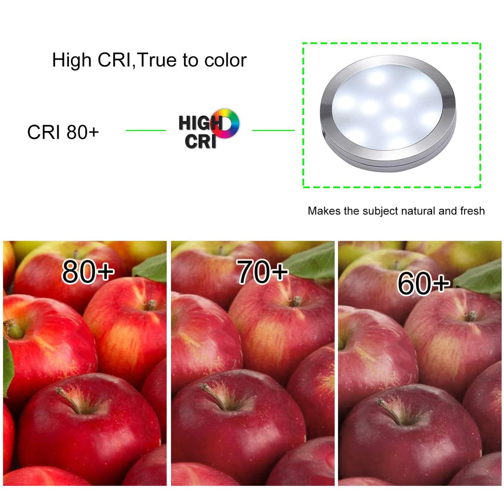 Dimmable & Timing Under Counter Lights Kitchen with Wireless RF Remote,Ultra-Thin 240V LED Cabinet Lights,12W Shelf Lights，6 Lights,Daylight White