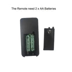 3 Lights LED Rechargeable Slim Cabinet Light, 2cm, Remote Control, Magnetic Mount