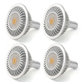 AR70 LED Light Bulb BA15D B15 Base, AC/DC12V Input, 7W 500lm for Home Household Commercial Lighting, 50W Halogen Lamp Replacement(Warm White,4 Pack)