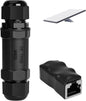 Starlink Ethernet  Connector,RJ45 Coupler, Ethernet Female to Female Extender with Lightning Protection and IP68 Waterproof,CAT8/CAT7/CAT6/CAT5E Cables