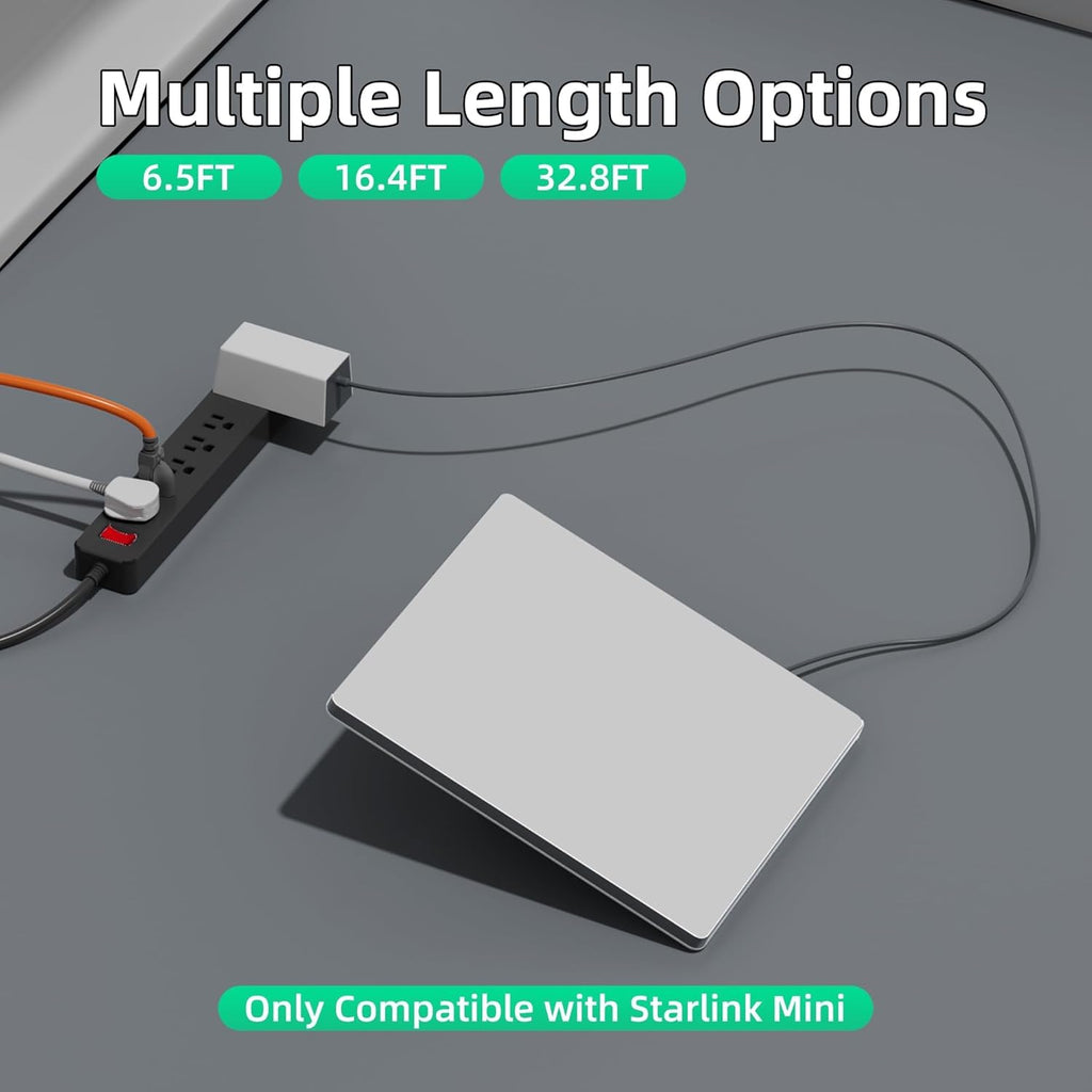 Starlink Power Cable   5521 DC to DC Power Cord 10FT