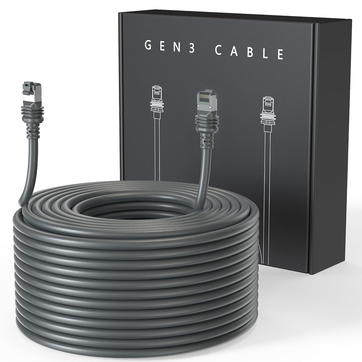 Starlink Gen 3 Cable 24AWG  Waterproof  (150FT)