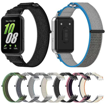Compatible withSamsung Galaxy Fit 3 Loop Nylon Watch Band Strap