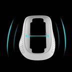 Compatible with Apple Magic Mouse 2 3 Ergonomic Mouse Pad White Base