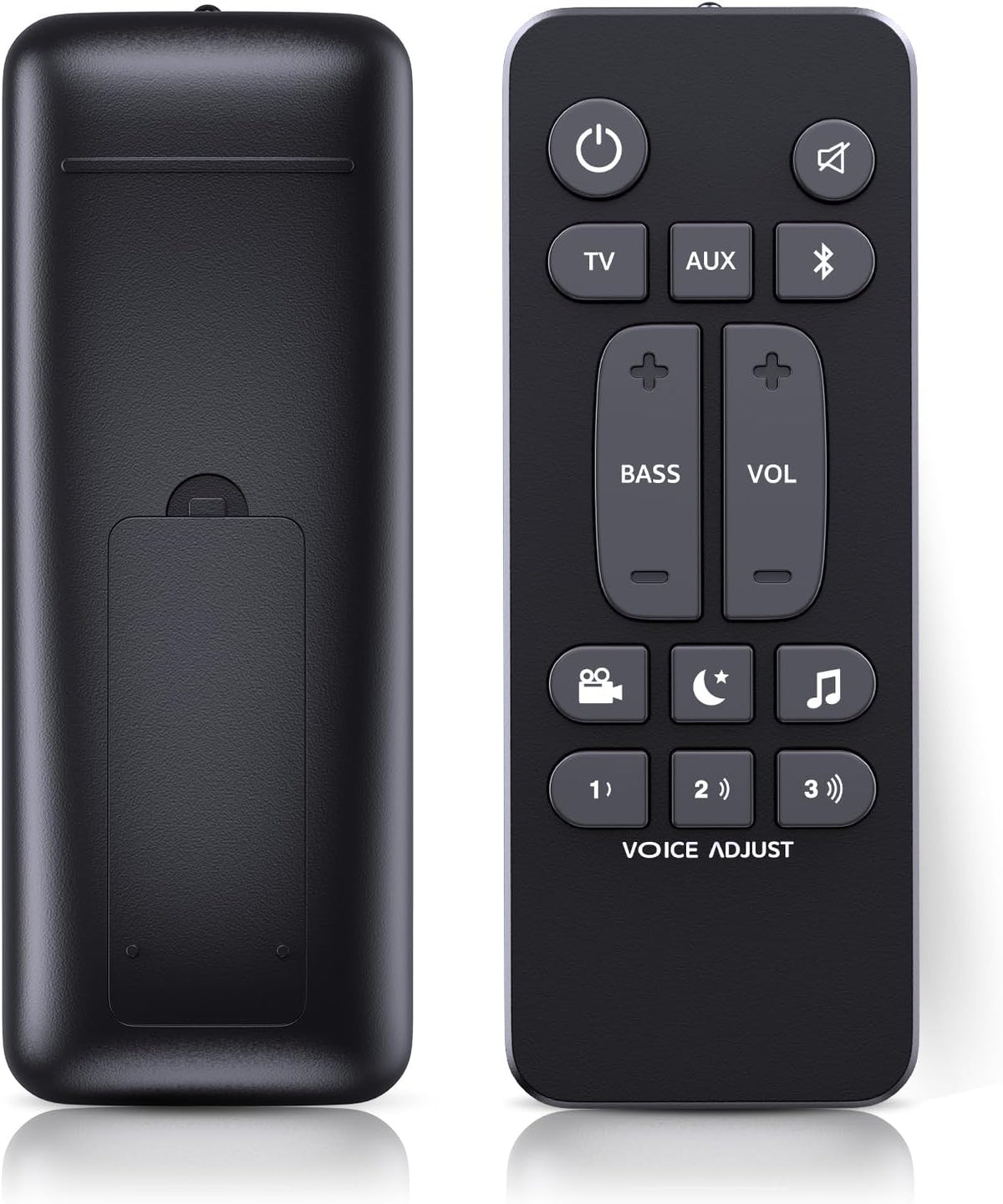 Universal Soundbar Remote Control Replacement for Polk Audio Signa S1, S2, S3, S4 Ultra-Slim Sound Bar, RE6214-1 RE62141