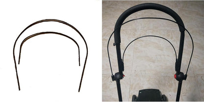 Iron Frame for Babyzen Yoyo Yoya Stroller Sun Protections Pram Top Stent Support Bracket Baby Cart Safe Guard Stand