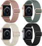 Compatible with Apple Watch Bands 4-Pack 38mm 40mm 41mm Wristband