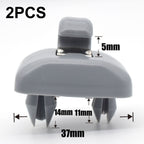 2x Sun Visor Clip Hook Mount Holder Compatible with Audi A1 A3 A4 A5 Q3 Q5 B6 B7 B8