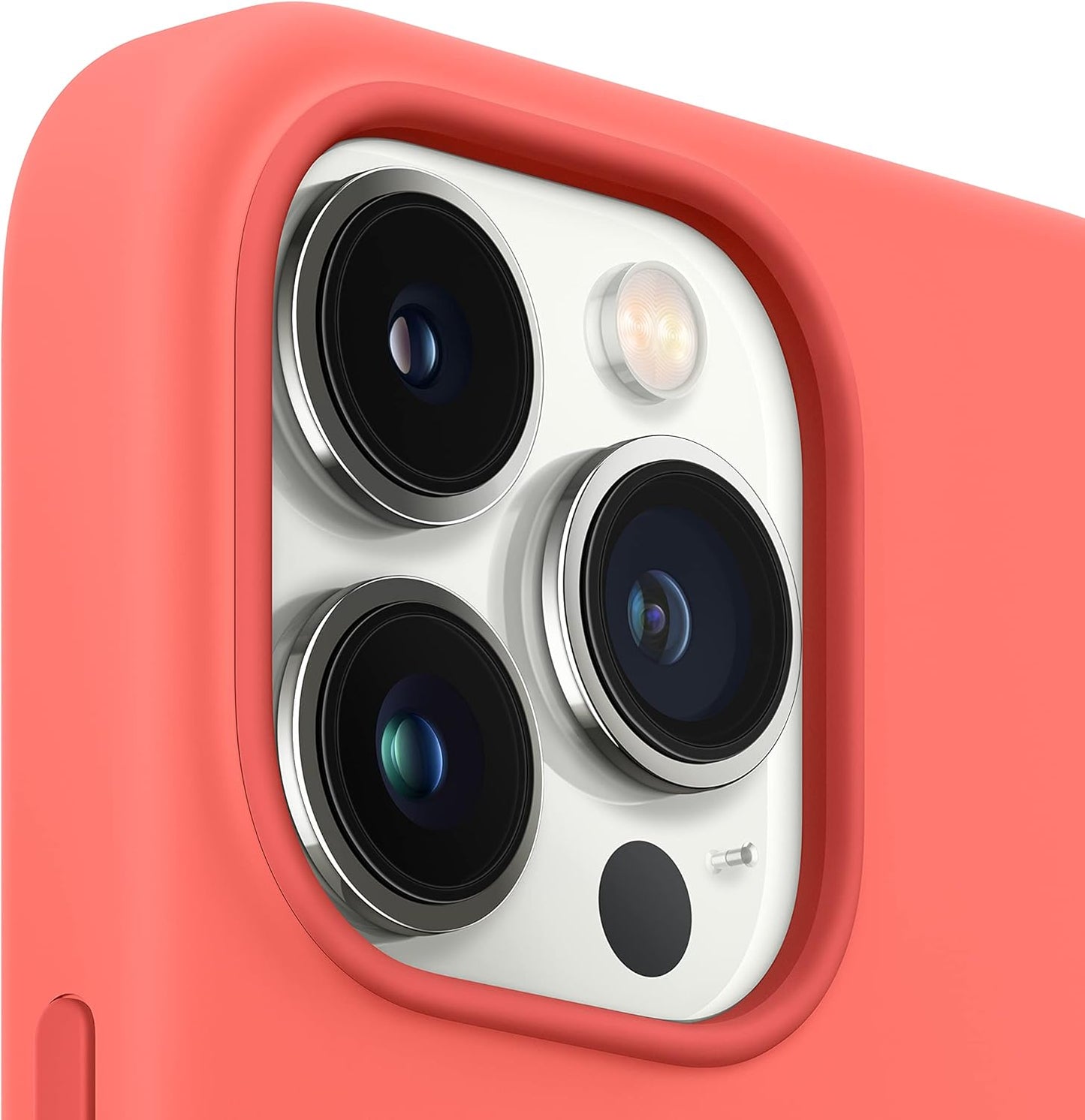 Compatible with Apple Silicone Case for iPhone 13 Pro MagSafe Pomelo Pink