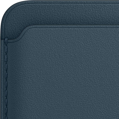 Compatible with Apple FineWoven Wallet with MagSafe Blue Max iPhone