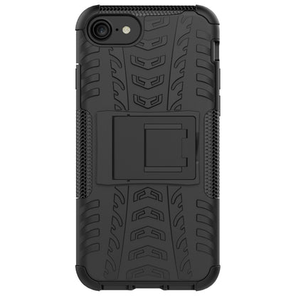 iPhone 7 8 SE 2020 2022 Compatible Ultimate Shockproof Stand Case Black