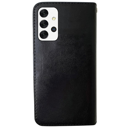 Compatible with Samsung Galaxy A32 5G Leather Case Protection White Max White